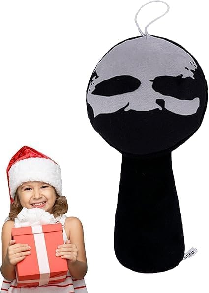 SPR Plush Toys SPR Game Plushies SPR Plushes Soft and Funs Stuffed Toys Dolls for Fans and Friends Birthday for Girls Boys (Drak Black)