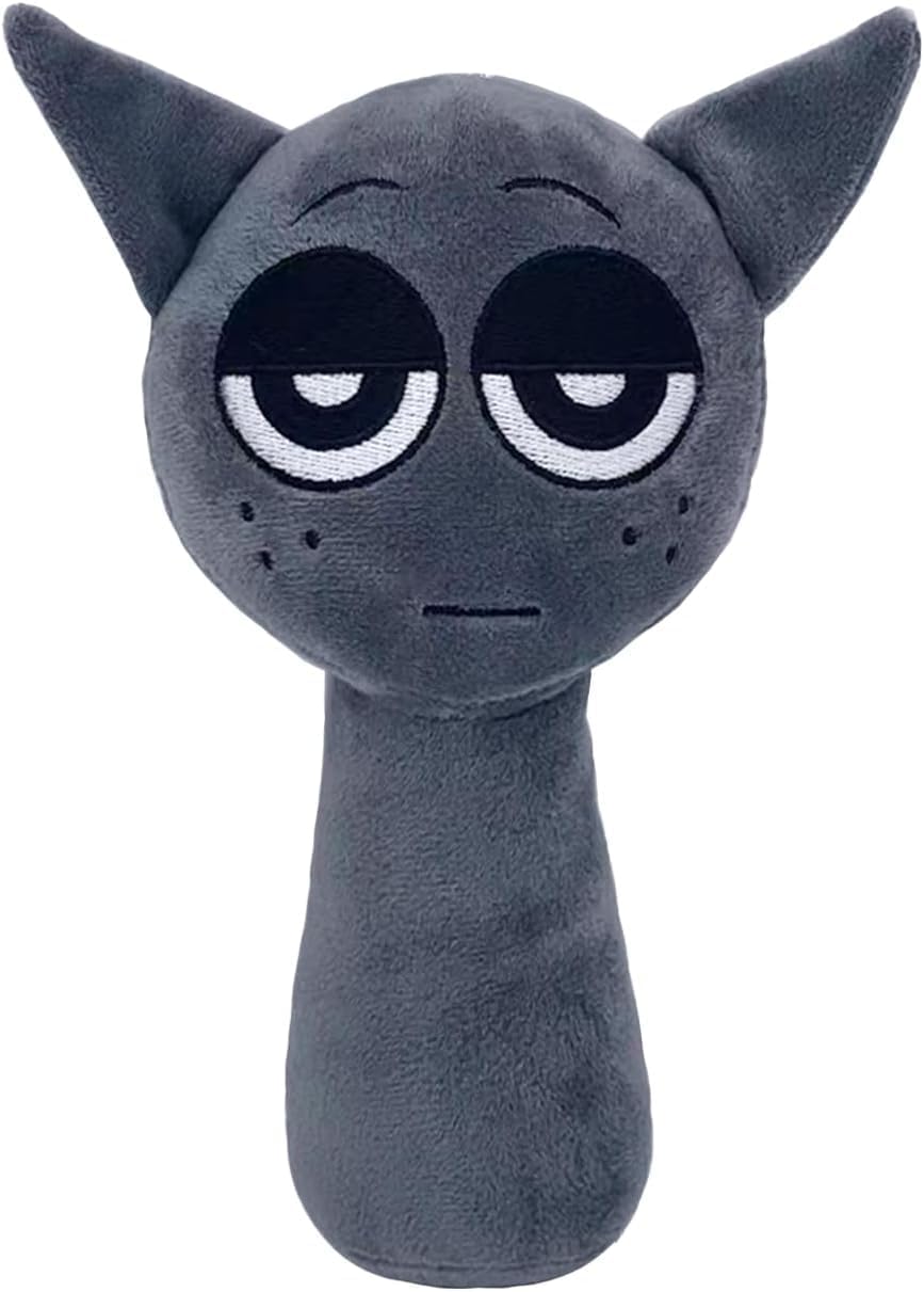SPR Plush Toys SPR Game Plushies SPR Plushes Soft and Funs Stuffed Toys Dolls for Fans and Friends Birthday for Girls Boys (Drak Black)