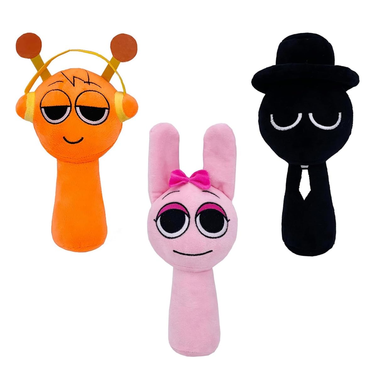 SPR Plush Toys SPR Game Plushies SPR Plushes Soft and Funs Stuffed Toys Dolls for Fans and Friends Birthday for Girls Boys (Orange+Pink)