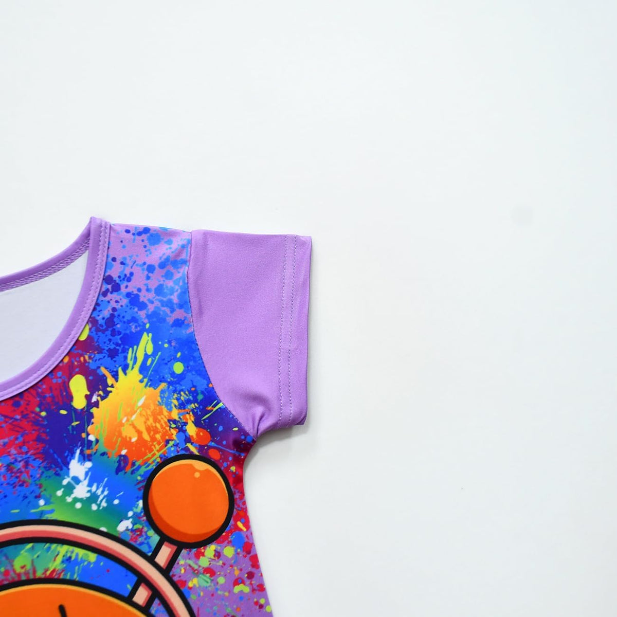 Little Girls Nightgowns Casual Dress Little Kids Music Adventure Cartoon Printed Dress