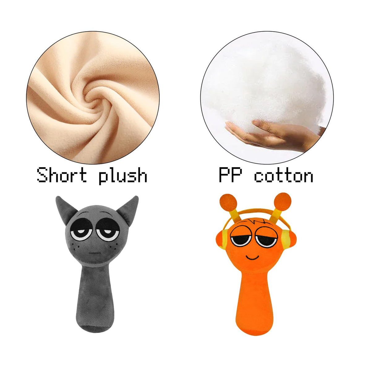 Plush Toys, Horror Games Plushies Toy for Fans, Soft Stuffed Animal Pillow Figure Doll Christmas Birthday Gifts for Adult Kids (20PCS)