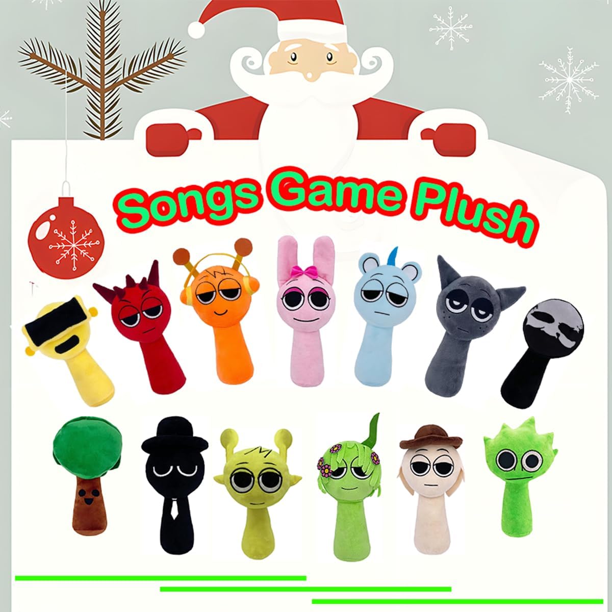SPR Plush Toys SPR Game Plushies SPR Plushes Soft and Funs Stuffed Toys Dolls for Fans and Friends Birthday for Girls Boys (Orange+Pink)