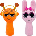SPR Plush Toys SPR Game Plushies SPR Plushes Soft and Funs Stuffed Toys Dolls for Fans and Friends Birthday for Girls Boys (Orange+Pink)