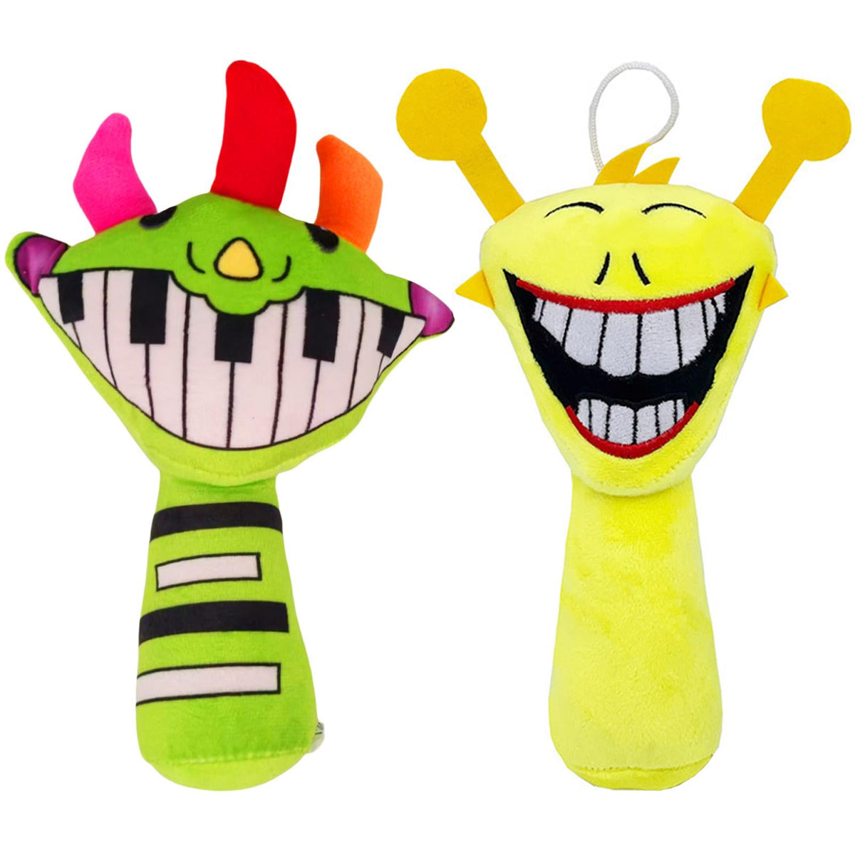 5 Pcs Halloween Plush Toys Horror Fans Soft Stuffed Doll, 8'' Plushies Gifts for Adult, Stuffed Toys Dolls Gifts for Birthday Goodie Bag Fillers Halloween Party Favors