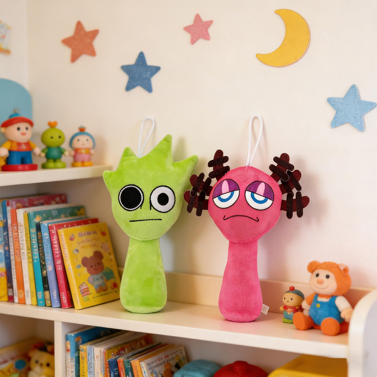 5 Pcs Halloween Plush Toys Horror Fans Soft Stuffed Doll, 8'' Plushies Gifts for Adult, Stuffed Toys Dolls Gifts for Birthday Goodie Bag Fillers Halloween Party Favors