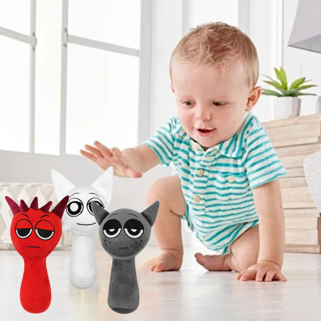 Sprunky Plush,Sprunky Plushies,Soft and Funs Stuffed Toys Dolls for Fans and Friends Christmas Birthday (New-4pc)