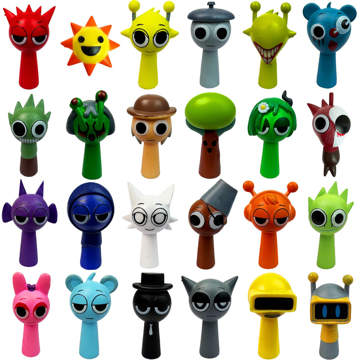 Action Figures Mystery Box,Mystery Box,Office Room Figurine Decor for Adults (Multicolor-48PCS)
