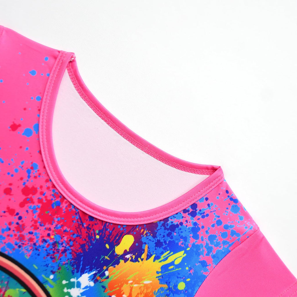 Little Girls Nightgowns Casual Dress Little Kids Music Adventure Cartoon Printed Dress