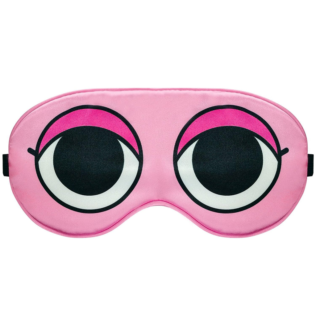 Cartoon Sleep Mask Red Blindfold Eye Mask Adjustable Travel Mask Eyeshade for Sleep Over Slumber Pajama Party Supplies Birthday Gifts for Boys Girls Men Women