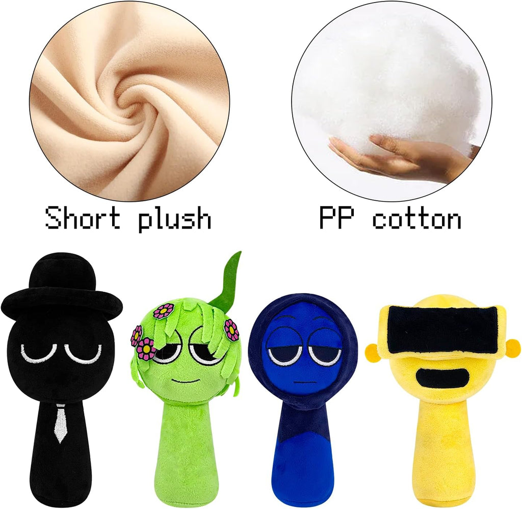 Plush Toys, Horror Games Plushies Toy for Fans, Soft Stuffed Animal Pillow Figure Doll Christmas Birthday Gifts for Adult Kids (20PCS)